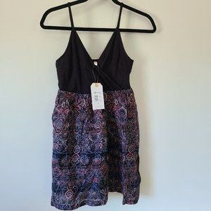 Roxy Floral Offerings Strappy Dress New Size XS